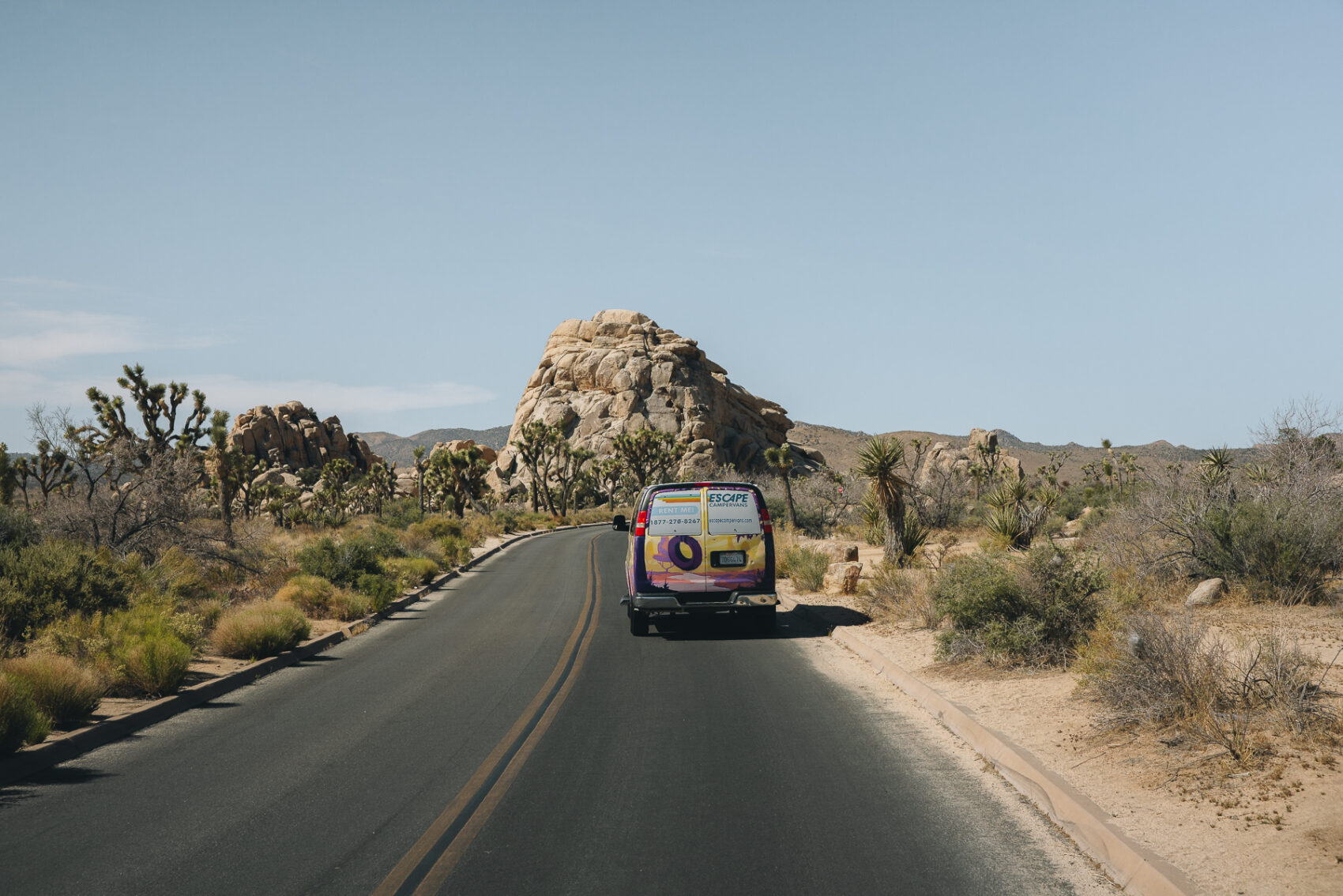 Joshua Tree National Park pendant un road trip dans l'Ouest américain