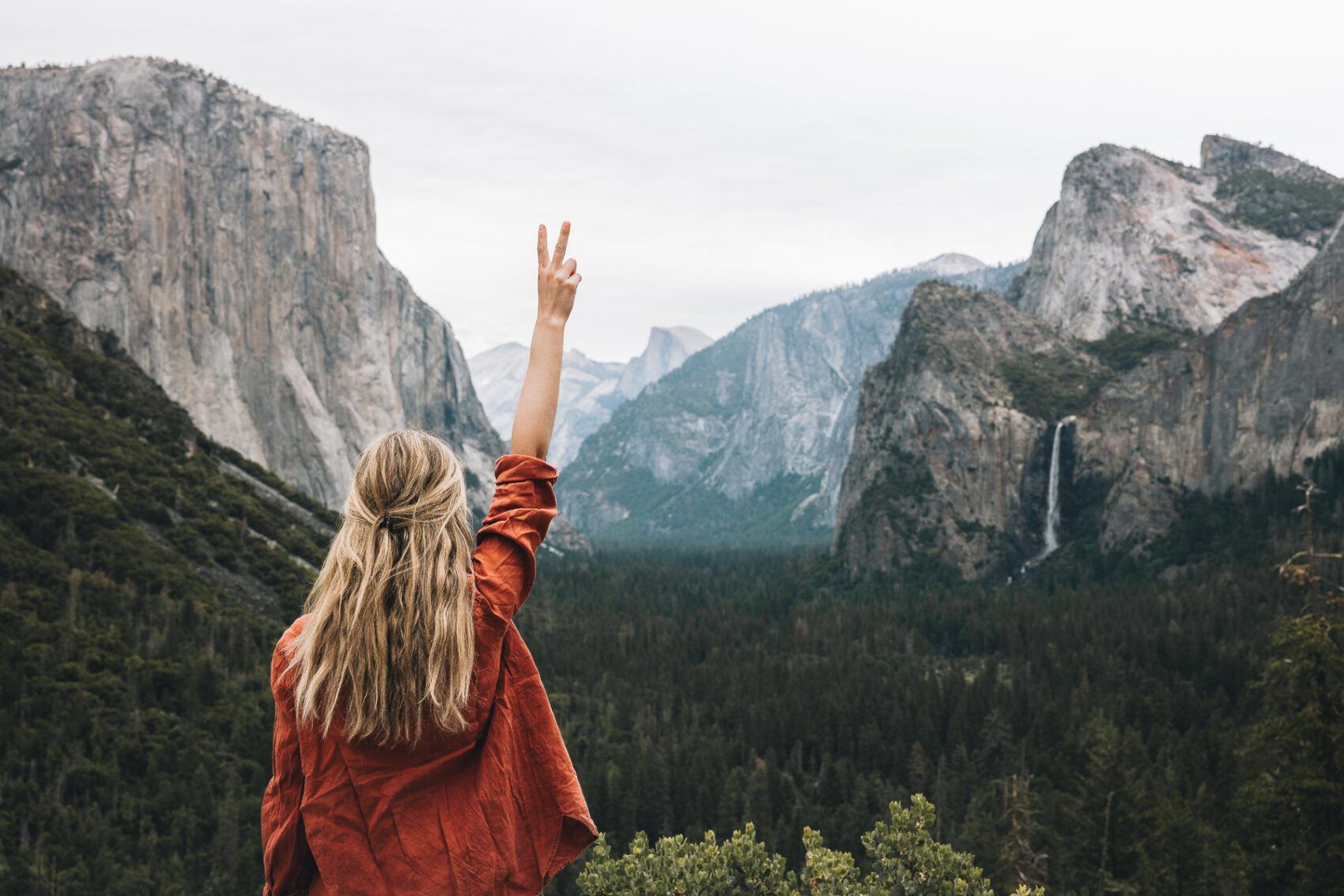 Yosemite National Park dans l'Ouest américain